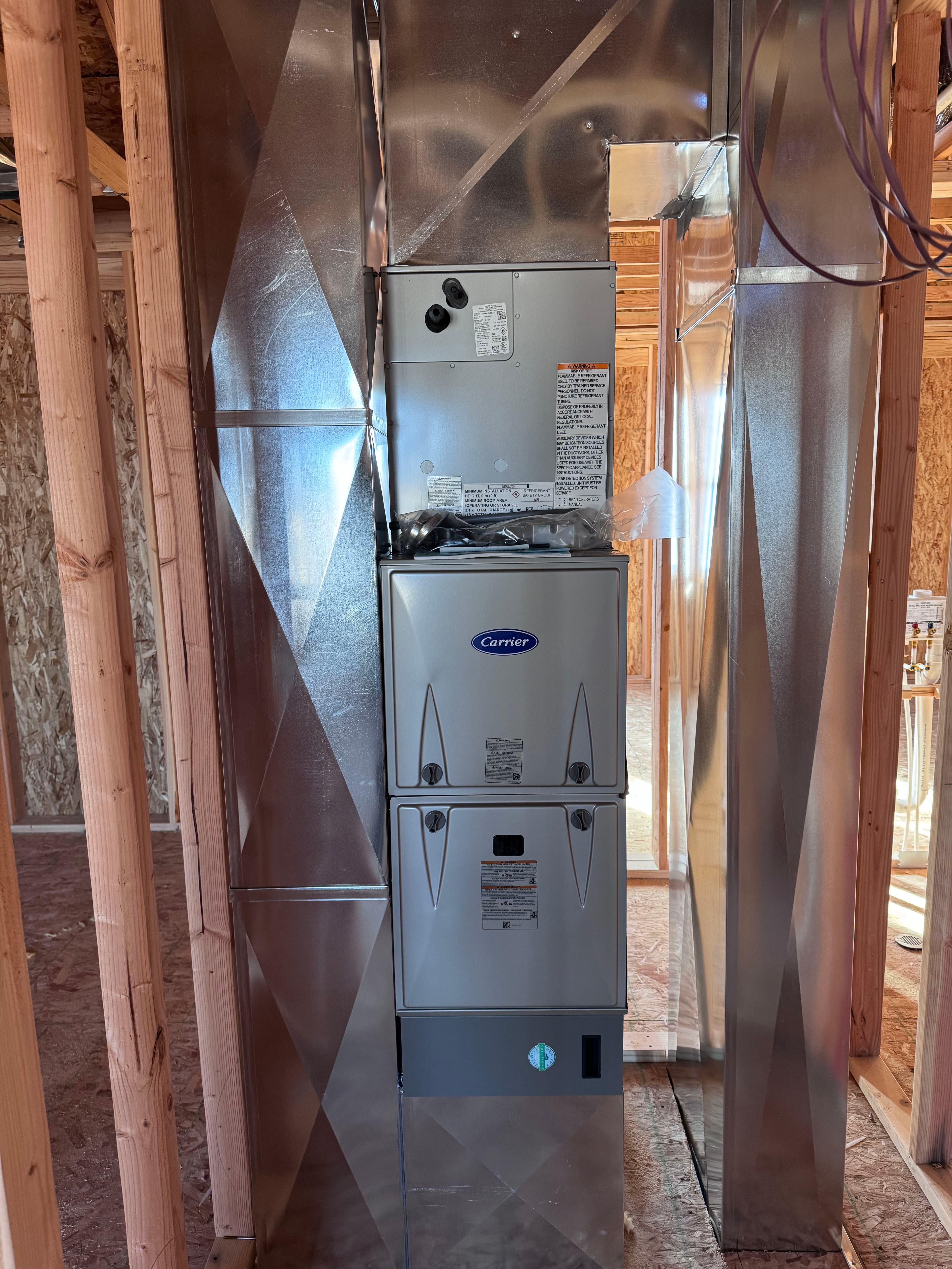 Project Expert HVAC Installation in New Construction image