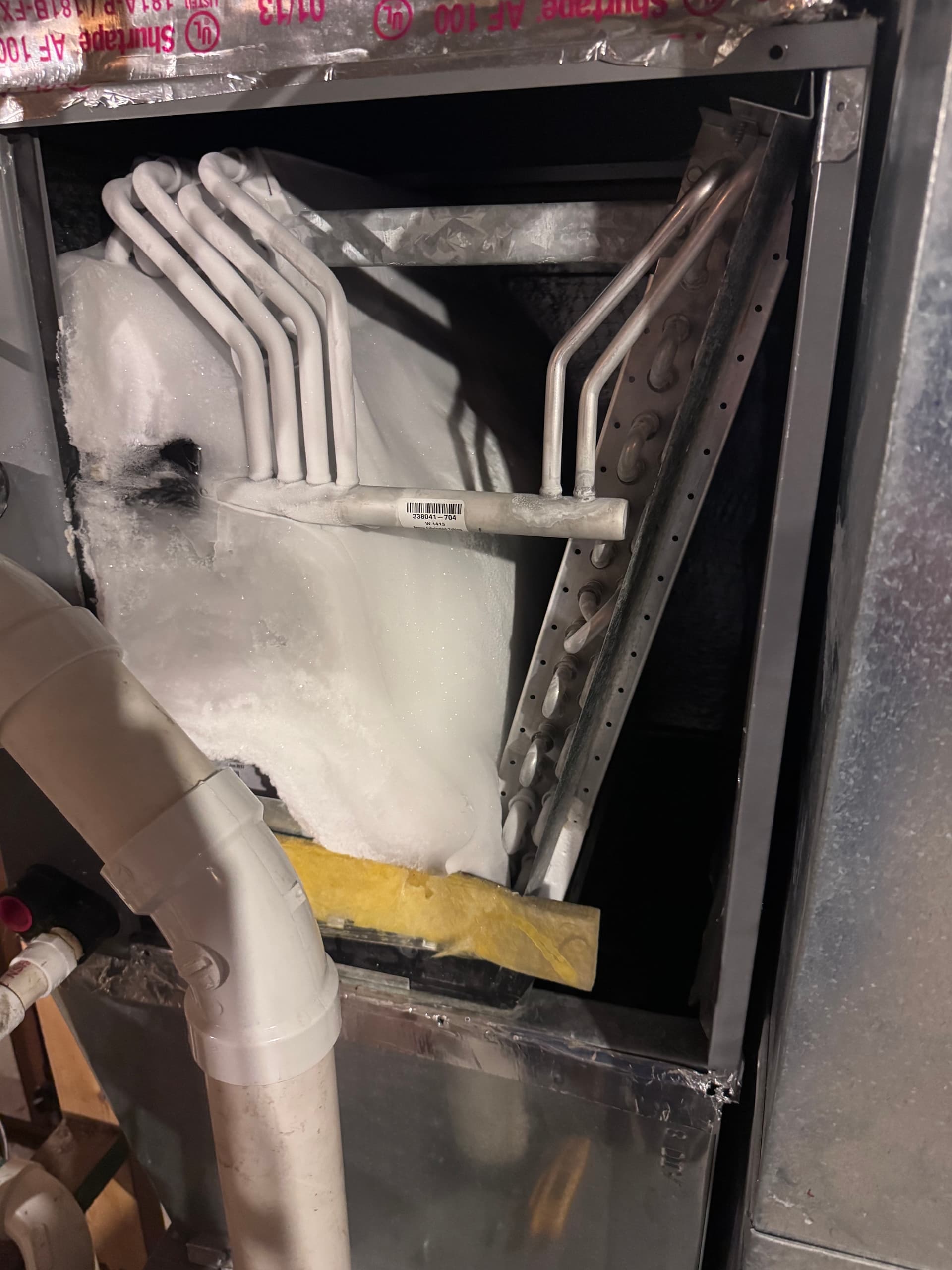 A Frozen Evap Coil Is Never a Good Sign image