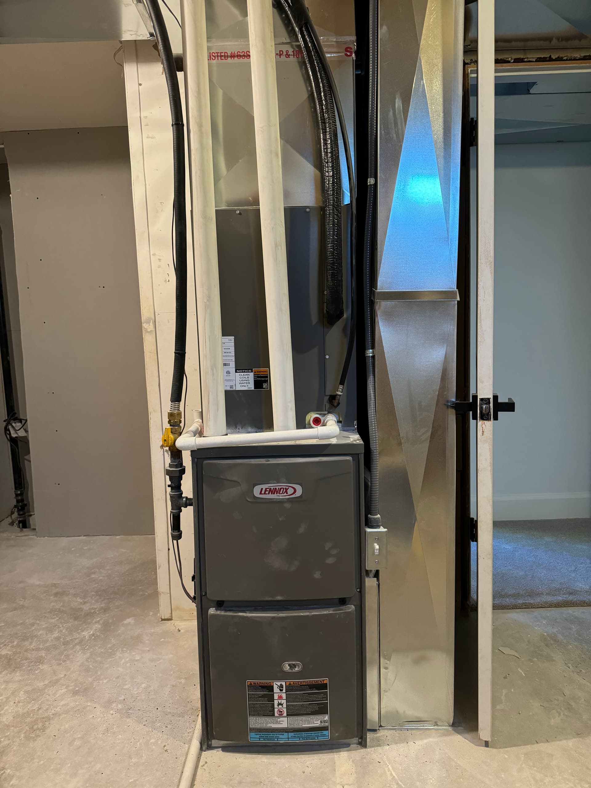 New Lennox Furnace Installation for Cozy Winter Comfort