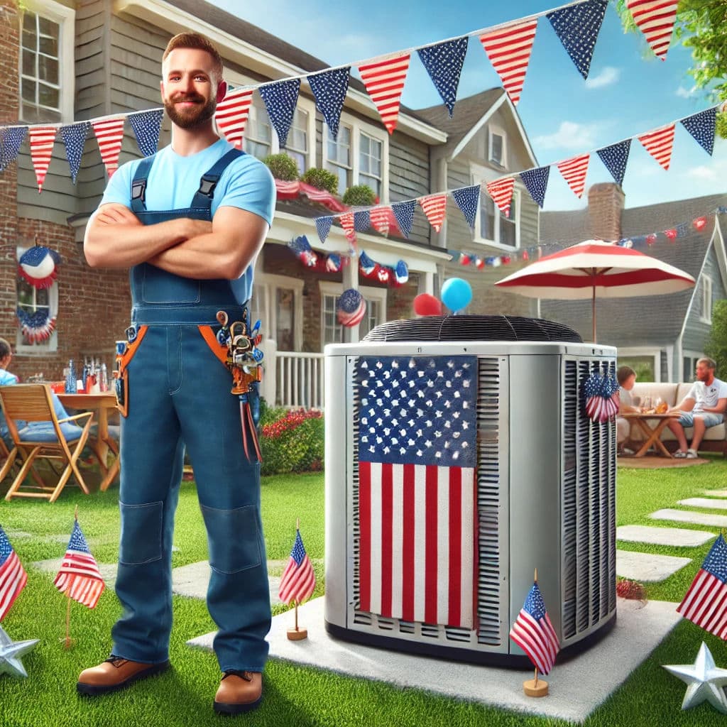 Project Happy 4th of July from Peterson HVAC image