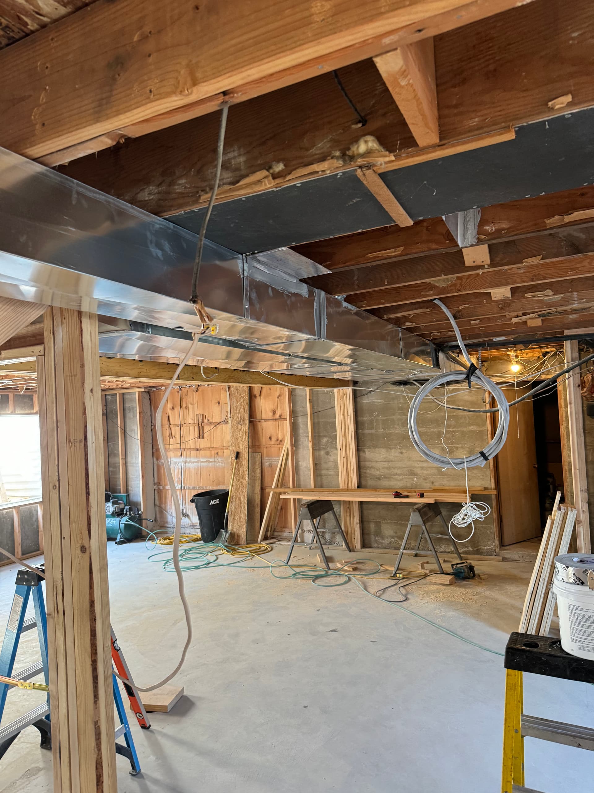Kitchen and Basement HVAC Enhancements
