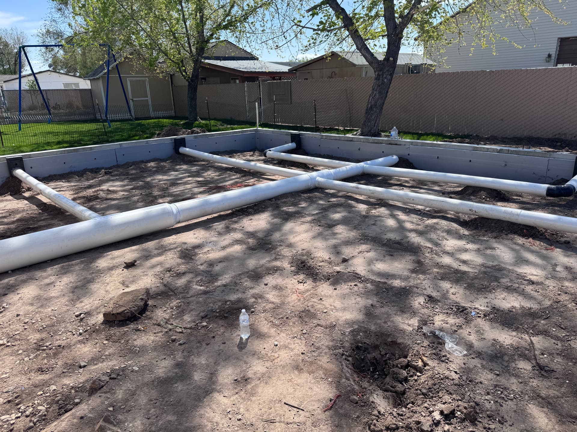 Gallery photos for Underground Ductwork Install on a New Construction Home Addition: Image #1