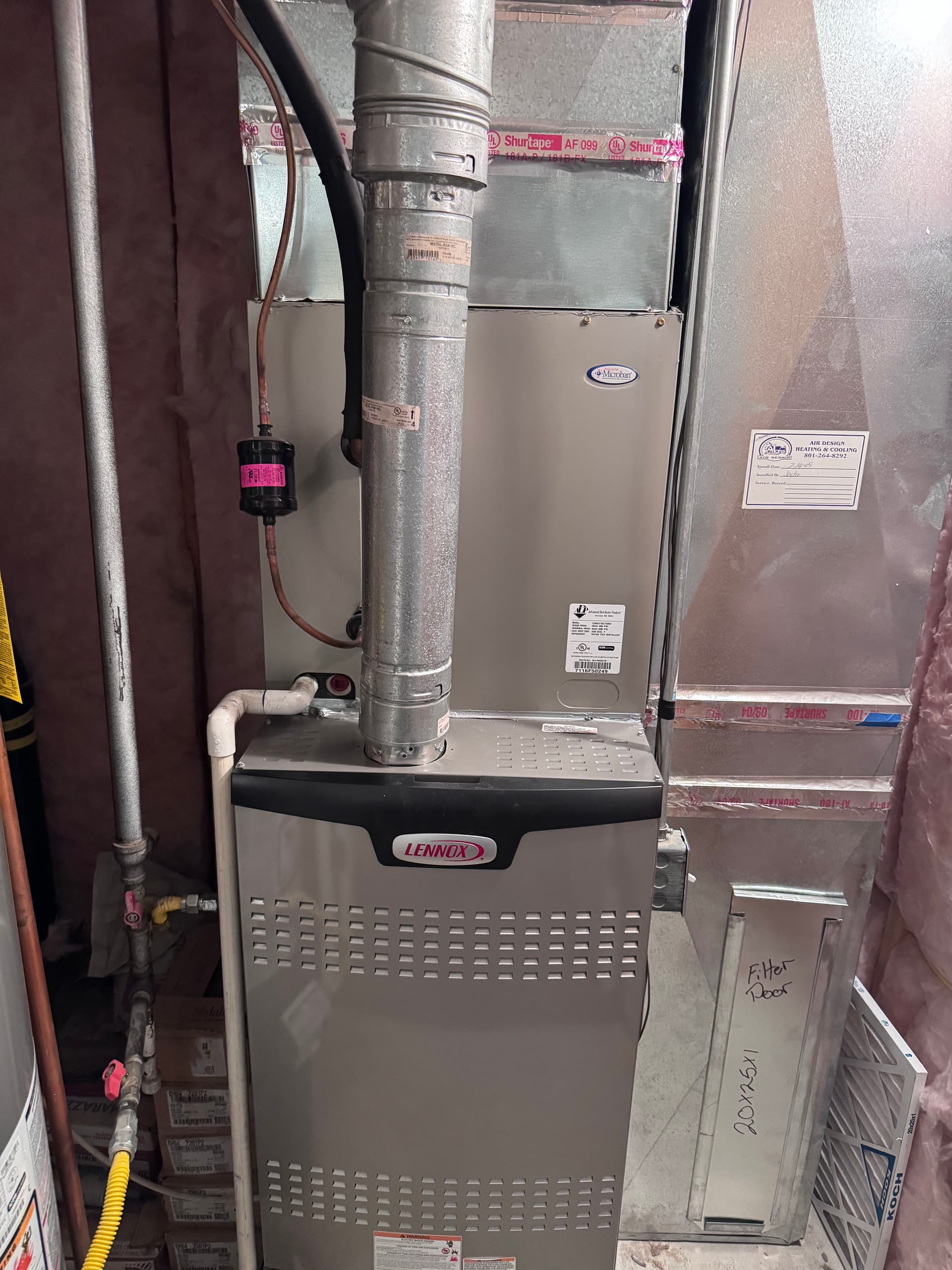 21-Year-Old Furnace Replaced With a New Lennox System image