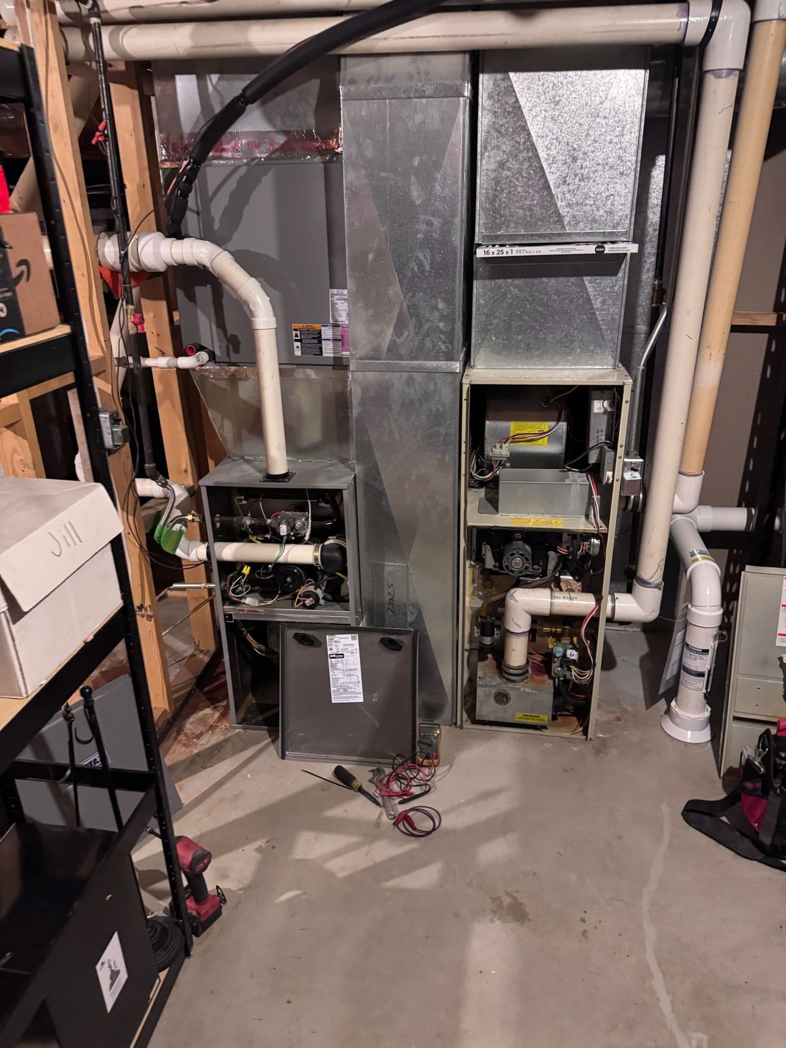 Prepping for a Furnace Overhaul with Air Conditioning Installation