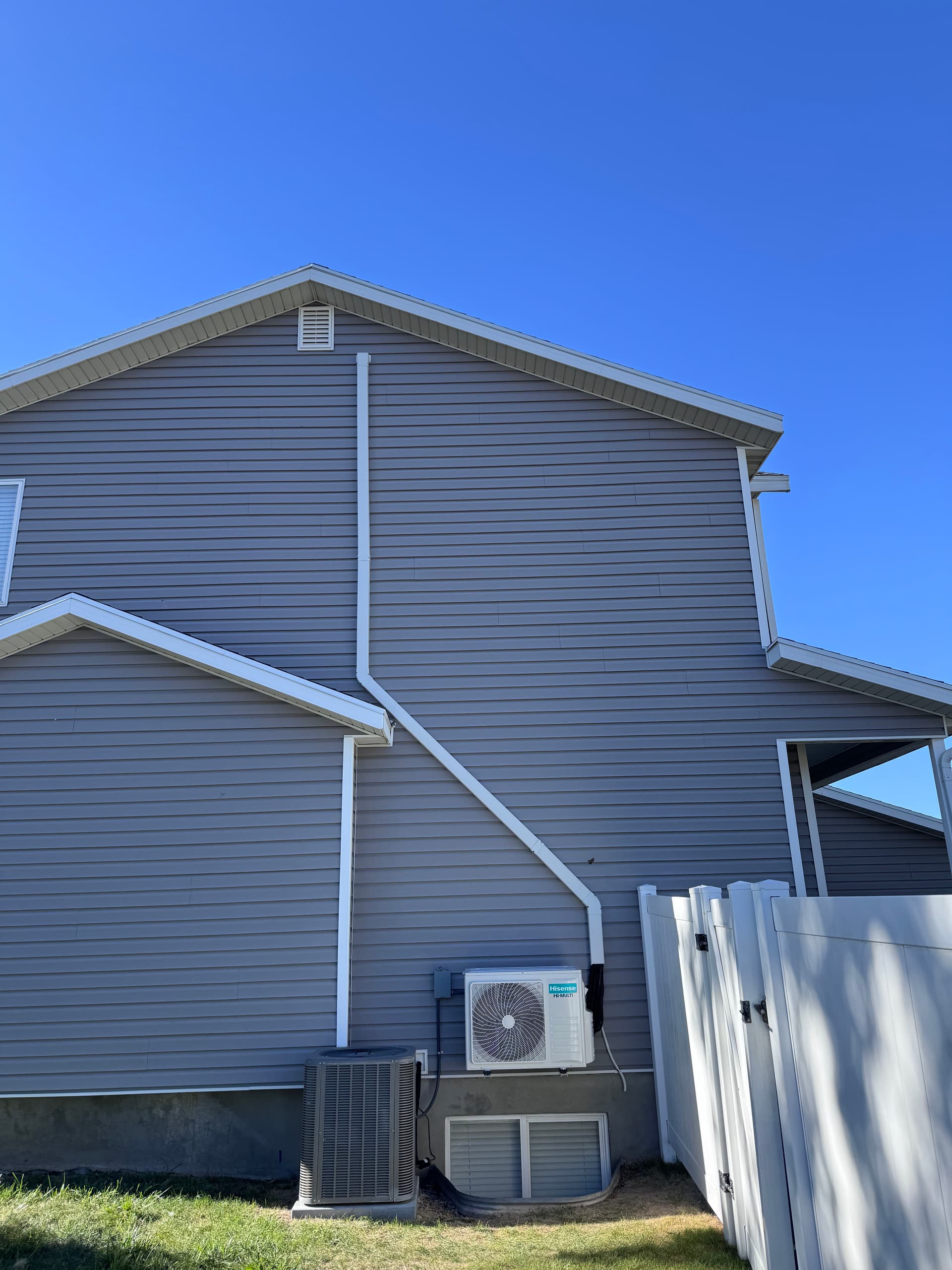 Multi-Zone Mini-Split Install with Clean Line Hide Finish image